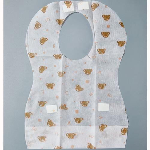 الصين Customized Non woven Disposable Feeding Kids Bibs Waterproof Apron الصانع