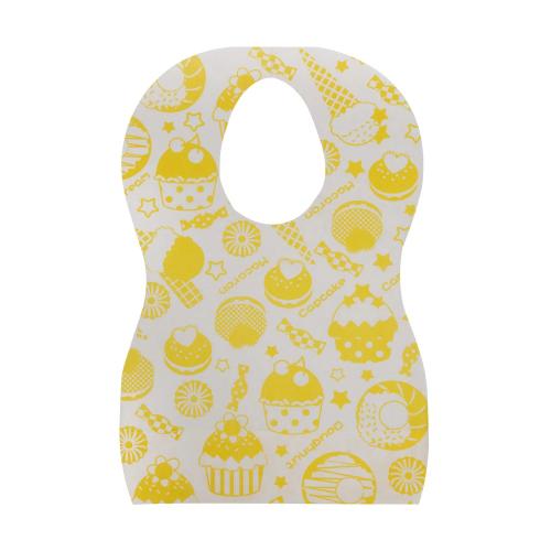 الصين Disposable Baby Apron with Pocket Waterproof PE Printed Bib الصانع