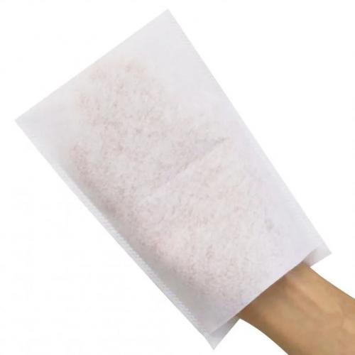 الصين Disposable Needle Punch Non-Woven Washing Gloves for Patient Care الصانع