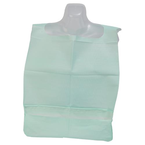 الصين Adult Disposable Bibs with Pocket - Waterproof Paper with PE Material الصانع