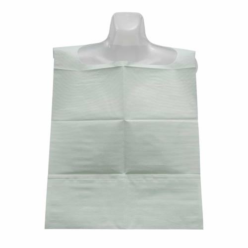 الصين Catering Commercial Disposable Waterproof Bib, Multi-Color Paper+PE Film Disposable Bib for Restaurant, Banquet & Daily Dining الصانع