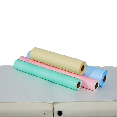 الصين Hospital Hand Hygiene Disposable Bed Sheet Roll, CE Certified PP+PE Non-Woven Cuttable Wipe for Medical Staff Hand Cleaning الصانع