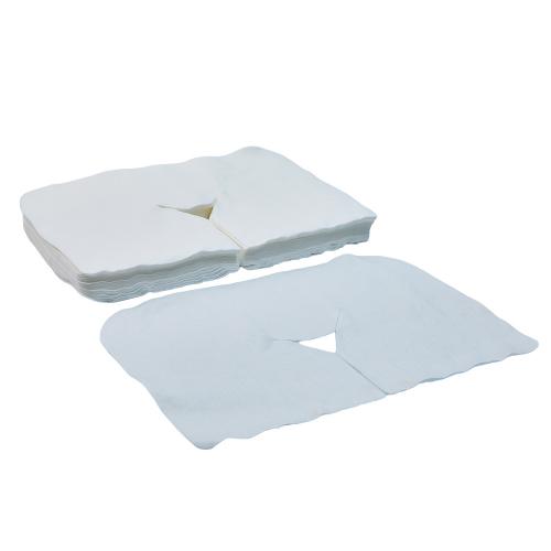 الصين Disposable Non Woven Headrest Covers Spa Massage Table Face Cradle Pillow Protectors Hygienic Chair Sheets الصانع