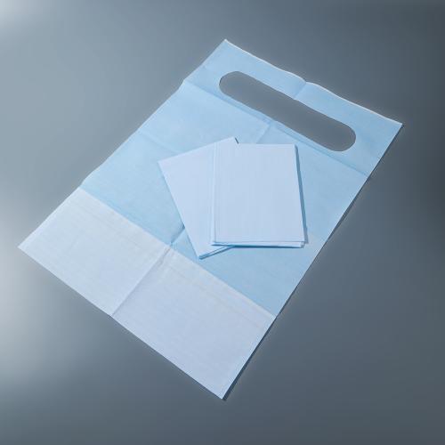 disposable adult bibs;waterproof adult bibs;adult feeding bibs;disposable feeding bibs;paper PE adult bibs;elderly care bibs