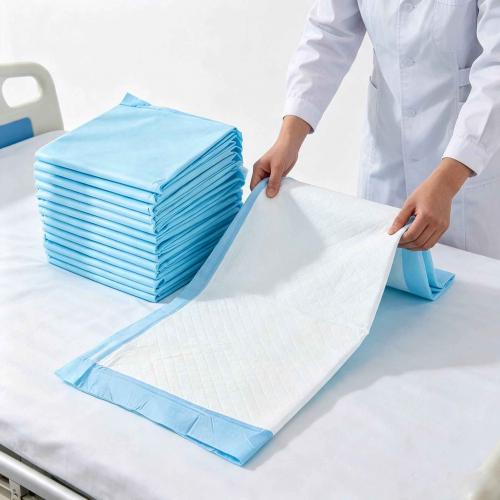 disposable underpad;incontinence bed pad;disposable bed pad;adult underpad;absorbent bed pad;nursing underpad